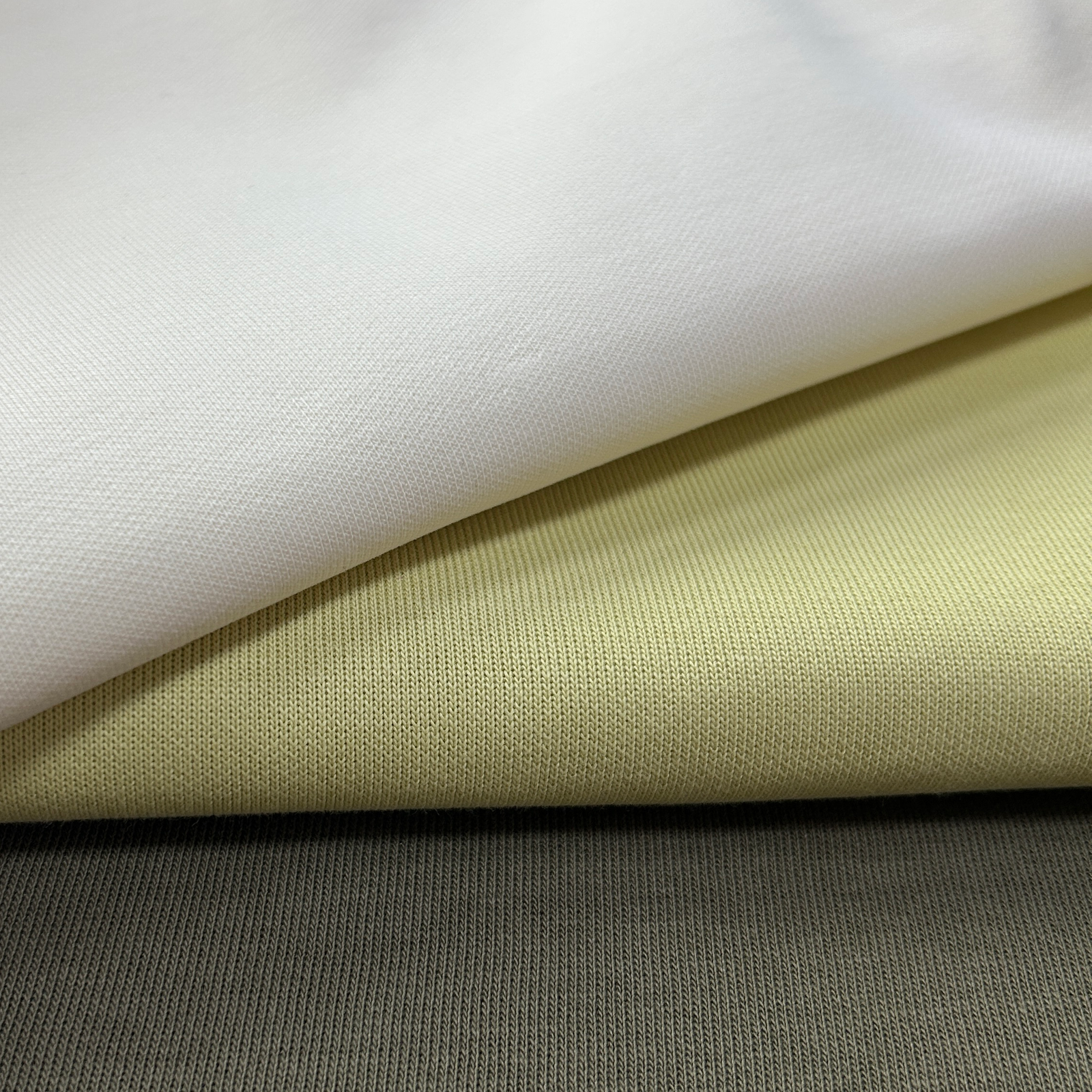 Interlock knit fabric, Double jersey
