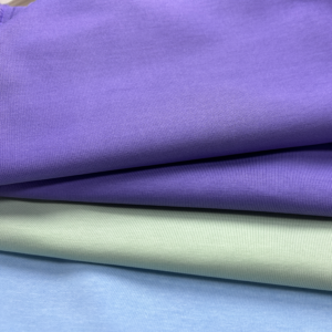 21S Double Yarn Cotton Jersey Fabric  | Heavyweight Plain Knit Fabric for Streetwear
