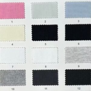 100% Soft-light cotton single jersey