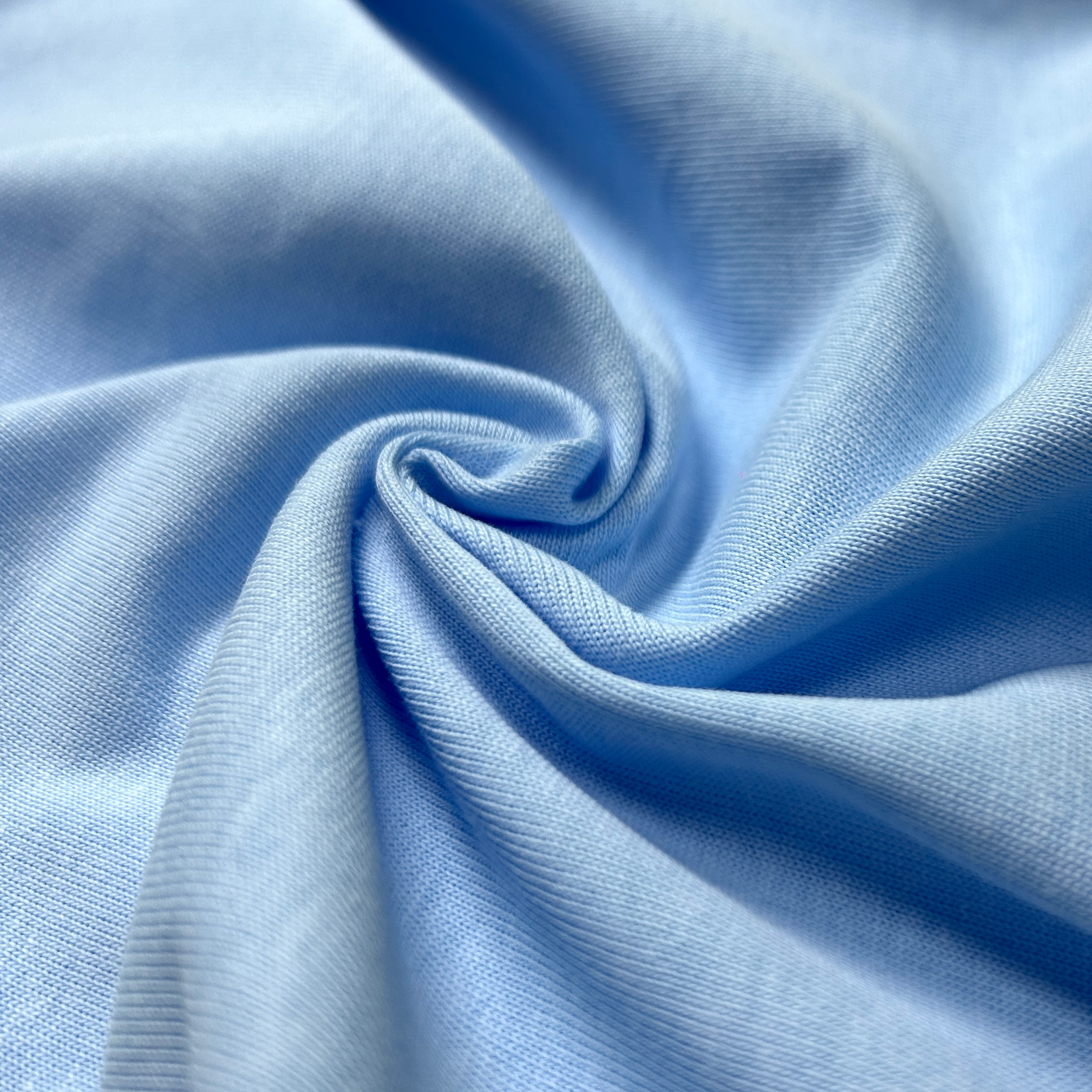 32S Double Yarn Compact Cotton Jersey Fabric - Image 2